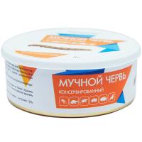 Консервированный корм для террариумных животных Мучной червь 40гр