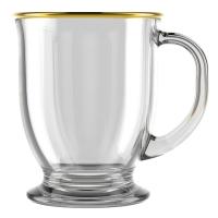 Кружка Золотая кайма 450мл /2121-34 /12шт/ДК