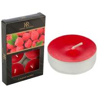 Свечи чайные ароматические (6 шт) "Сладкая малина" 007912/18шт/