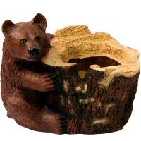 Фигура Медведь кашпо большое АФ