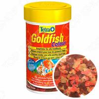 Корм для рыб Tetra Goldfish Colour банка 100 мл хлопья для яркости окраса золотых рыбок