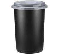 Бак (контейнер) д/мусора 50л ЭКО серый М2468/5шт/М-пласт