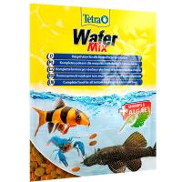 Корм для рыб Tetra Wafer Mix пакет 15 гр пластинки для донных,травоядных и хищных рыб