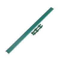 Комплект для сборки парника 5м (трубка металл в ПВХ+зажимы) /5шт/Л