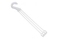 Подвесное подвеска 46см белый 07180 /30шт/Милих