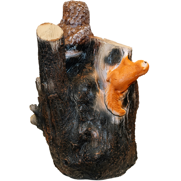 Фигура Пень сова с зайцем  АФ0302