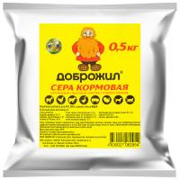 Птица Сера кормовая ДОБРОЖИЛ 0,5кг/30шт/1400шт/