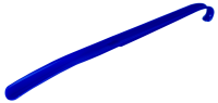 Рожок д/обуви синий 11001 /25штАрз