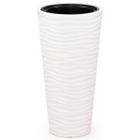 Кашпо Оазис 63л белый с вставкой М8081 /2шт/ Альтерн