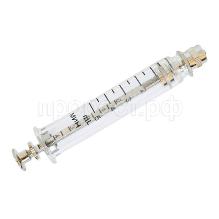 Инструмент Шприц с рег., разборной 5мл Рекорд-Локк