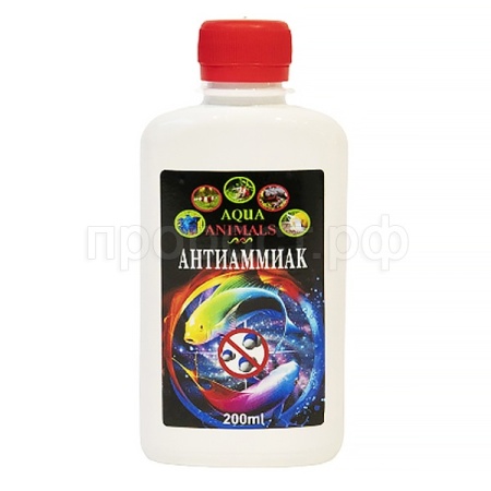 Рыбы вода Aquaanimals Антиаммиак 200мл