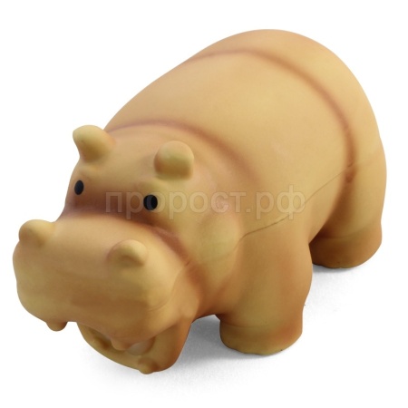 Игрушка с Бегемот латекс 15см/LT236/12151073/Триол