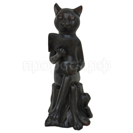 Фигура Кошка Анфиса (черный) L21W17H41 718071/D103