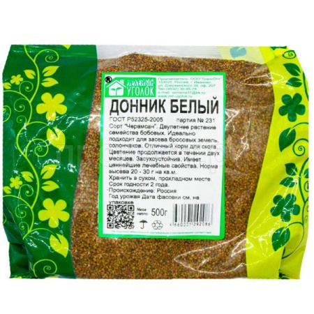 З.У. Донник белый двухлетний 0,5 кг. (20шт/уп)