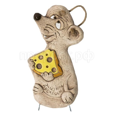 Ключница Мышь настенная 117-03/Зол