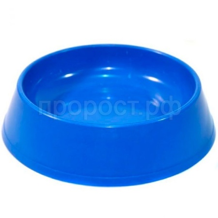 Миска одинарная пластик д/кошек ВАКА 180мл 234/6212/100шт/Биосфера