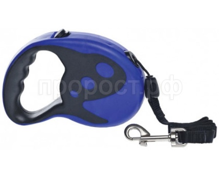 Рулетка автоматическая 5м на 40кг черно-синяя/DS021A/С5527ЗР