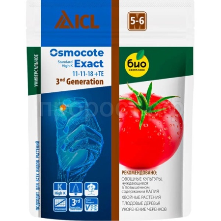 Осмокот Экзакт Стандарт Хай К 5-6мес 100г пакет 36шт