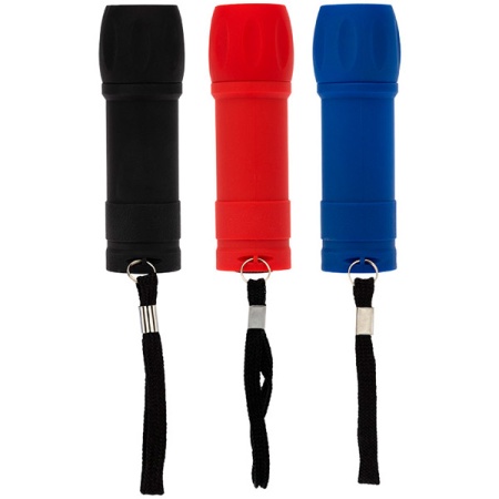 Фонарь универсальный повседневный сфокусир. свет 3хААА 1Вт пластик /75-717