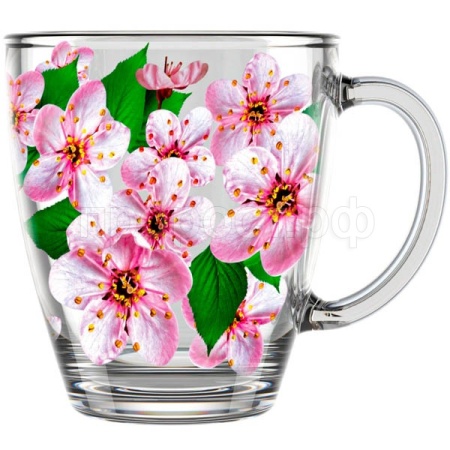 Кружка Сакура 350мл /2025-Д /16шт/ДК