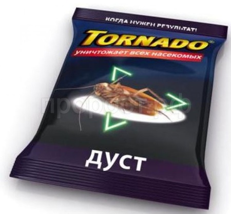 Дуст Торнадо 100гр пакет 45шт