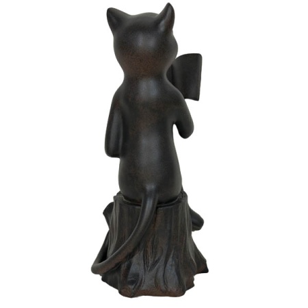 Фигура Кошка Анфиса (черный) L21W17H41 718071/D103