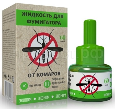 Жидкость Таежа ЭКОНОМ от комаров 60ночей 24шт