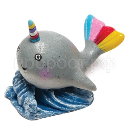 Грот Радужный кит 65*52*50мм/74004176/Триол