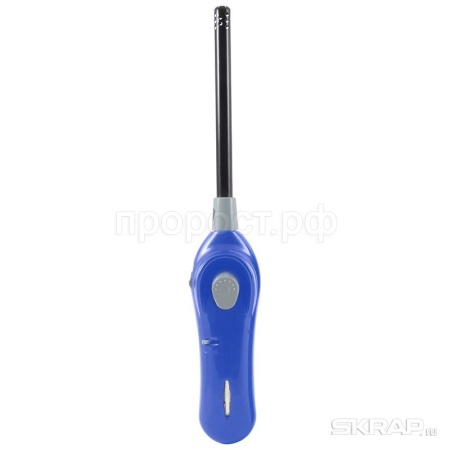 Зажигалка газовая Синяя GL-001В /24шт/157799/ECOS