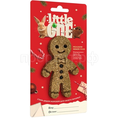 Лакомство д/грыз Литтл Ван д/морск свинок, кроликов и шинш Человечек из лугов.трав 55гр НГ/8шт/32460