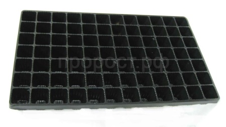 Кассета д/рассады б/п 84 ячеек квадрат 50мл /52*31*4,5см /лист 0,8/80шт/А
