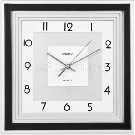Часы настенные кварцевые ENERGY модель квадрат ЕС-11 009311 /10шт