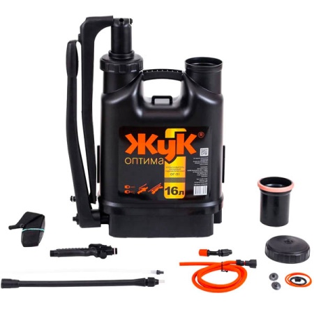 Опрыскиватель 16л Жук ОГ-111 Оптима ранцевый черный 7275-00 /3шт/Цикл