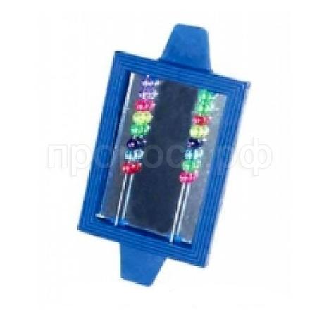 Игрушка д/птиц Зеркало со счетами 13*7см БЛИСТЕР SL042B/Вестерн