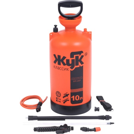 Опрыскиватель 10л Жук ОП-207  0451-00 /6шт/Цикл