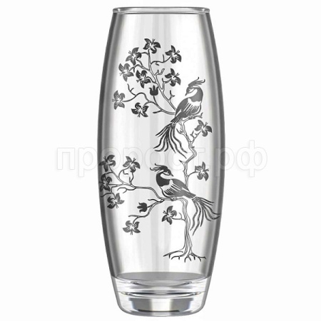 Ваза д/цветов Флора Райский сад стекл. /966-Г /6шт/ДК