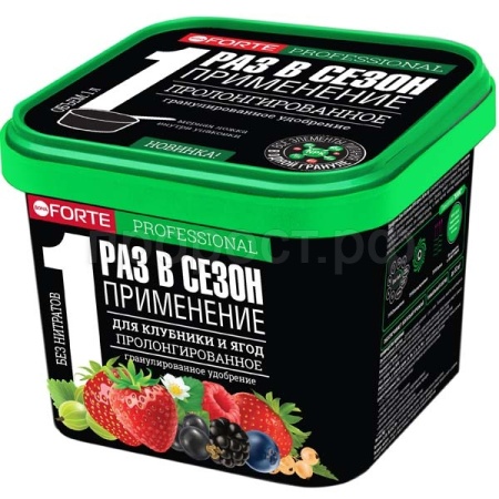 Бона Форте Клубника и ягоды с кремнием 1л ведро 12шт