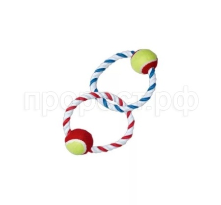 Игрушка для собак Аппорт 2 кольца с мячами/R1070