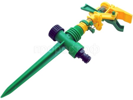 Полив Распылитель импульсный пластиковый проходной 77345 /25/50шт USP