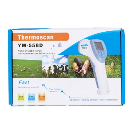 Инструмент Термометр инфракрасный дистанционный д/животных YM558D Левах/ВИК