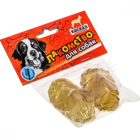 Лакомство С Башмак из жил 8см 8-12гр 2шт упак/90071102/Каскад