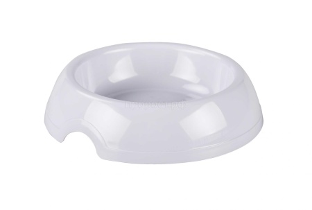 Миска одинарная пластик 0,2л д/животных/38шт/М6807