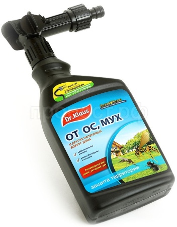 Эжектор Dr.Klaus от мух, ос 1л 8шт