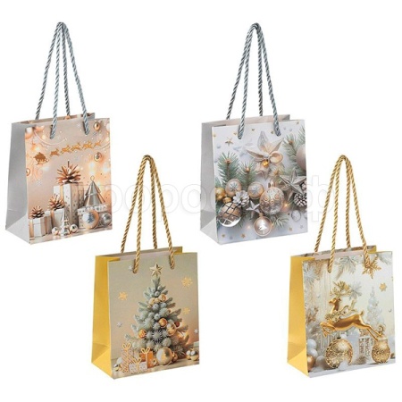 Пакет подарочный Декор XS 12*14*6см 110440 /Волшебная страна