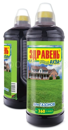 Здравень Аква Газон 1,8л с мерн.стак 6шт ВХ