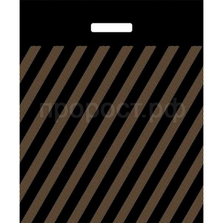 ВУР37538 Пакет 40*48 Полоса 1ШТ с выруб. ручкой ПЭ /50/600шт/