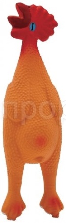 Игрушка с Цыпленок малый из латекса д/крупных пород 23,5см/RJP0056/С5831/ЗР