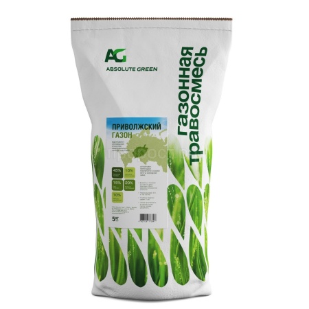 Абсолют Грин ГАЗОН.Приволжский газон 5 кг 