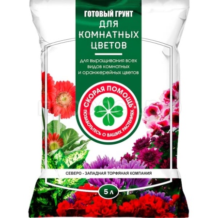 Грунт Скорая помощь Для комнатных 5л