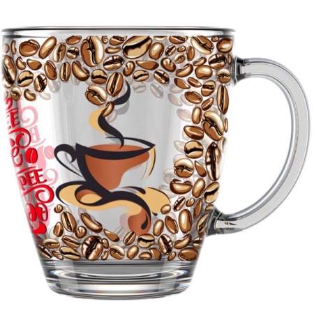 Кружка Кофемания 350мл /2025-Д /16шт/ДК